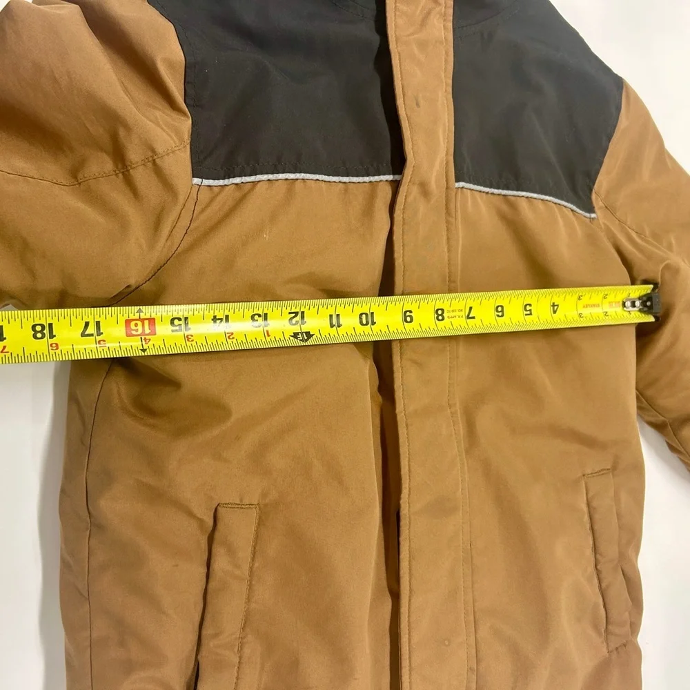 Old Navy Kid Large Hooded Puffer Jacket Outdoor Utility Winter School Ready Warm
